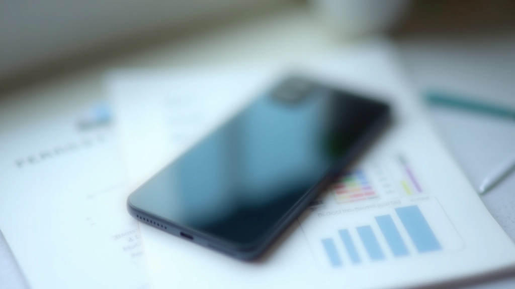 Budget Android phone displaying optimized mobile interface design