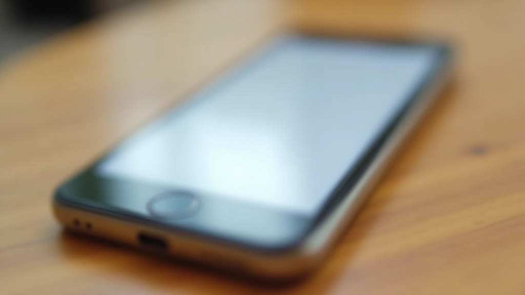 Comparison of fast-loading webpage on smartphone screen with minimal graphics and optimized layout