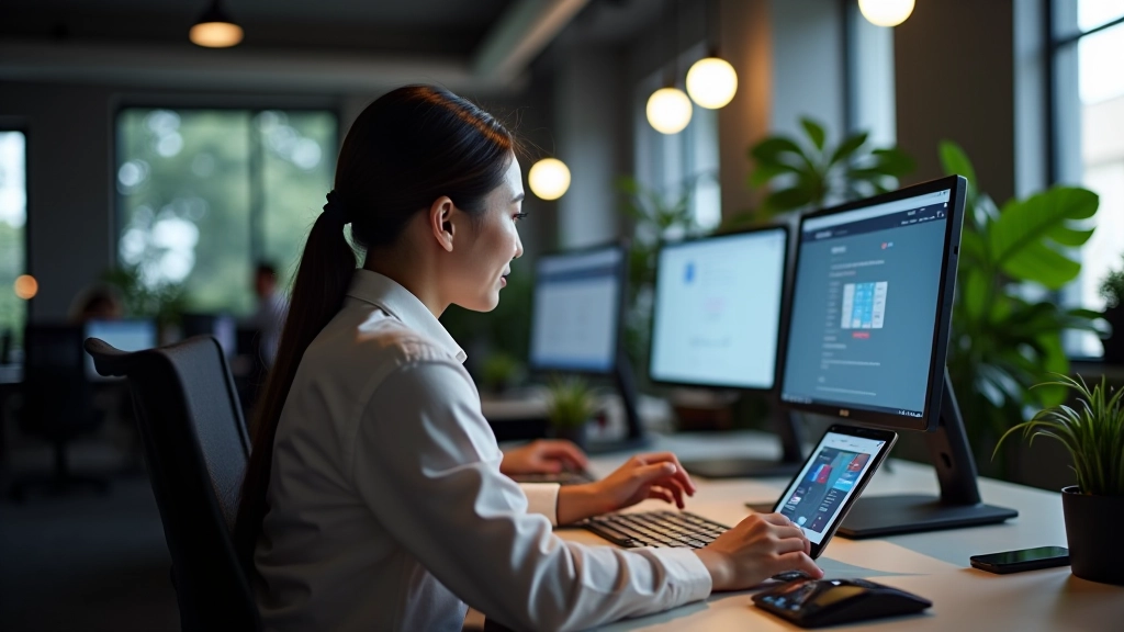 ThumbFlow Mobile Ltd design team working on mobile interfaces